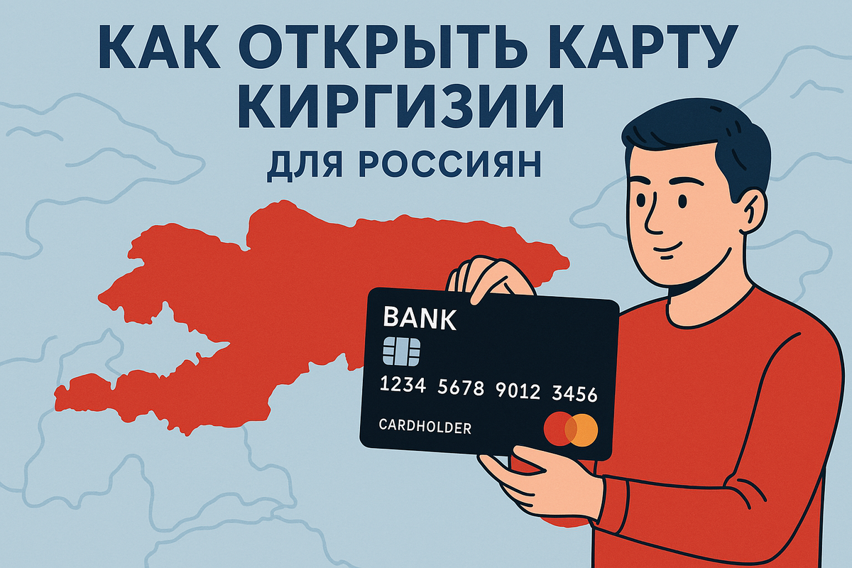 Оформление банковской карты Киргизии для граждан России