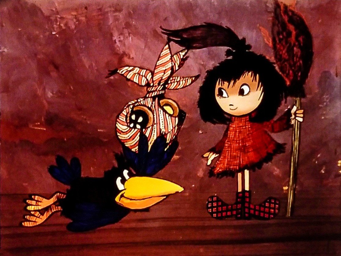 Кадр из мультфильма «Маленькая Волшебница», 1984 год, режиссер Зденек Сметана