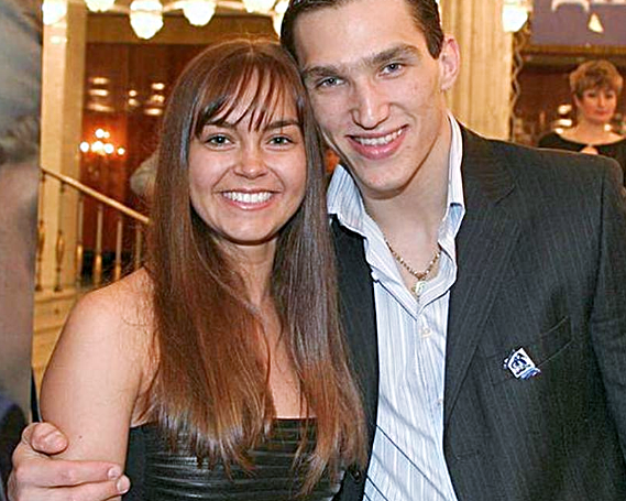 Александр Овечкин и Анна Самсонова 