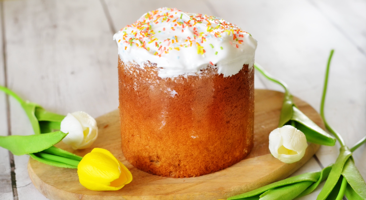 Пасхальный кулич 2025 без дрожжей