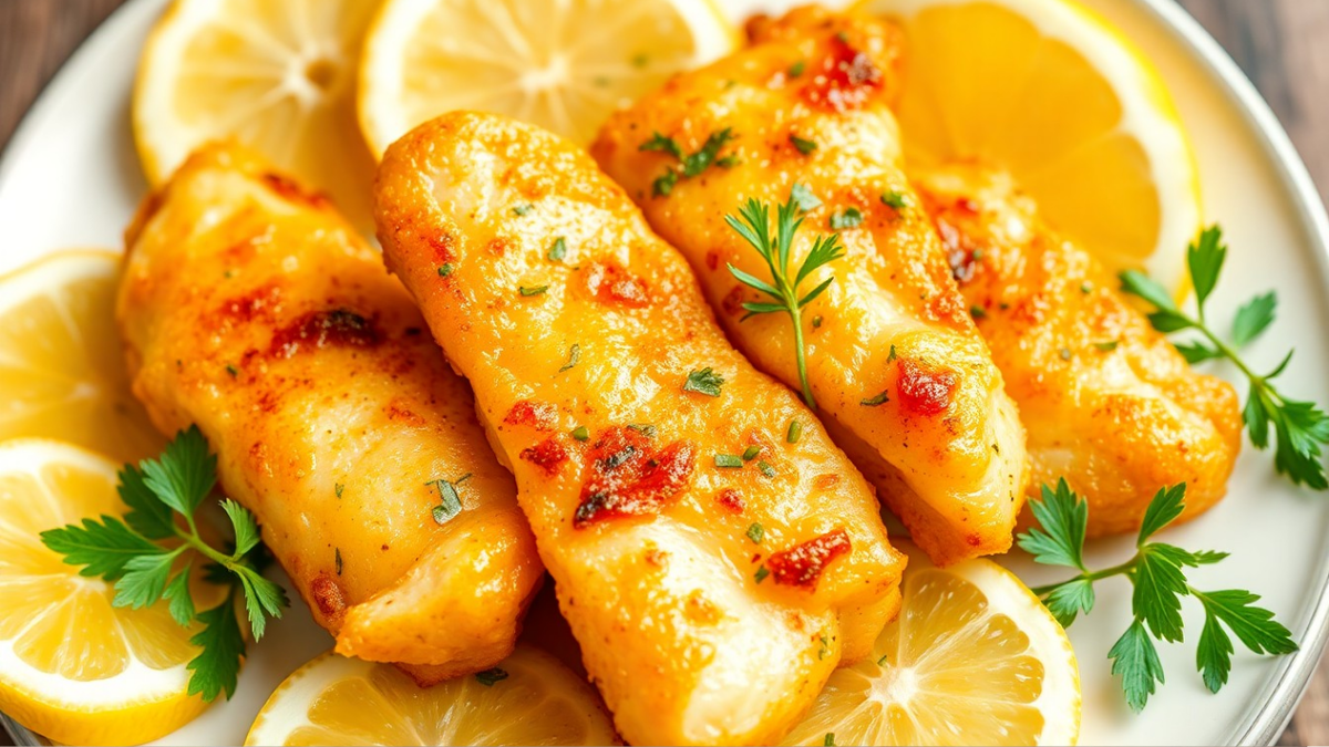 Курица с лимоном