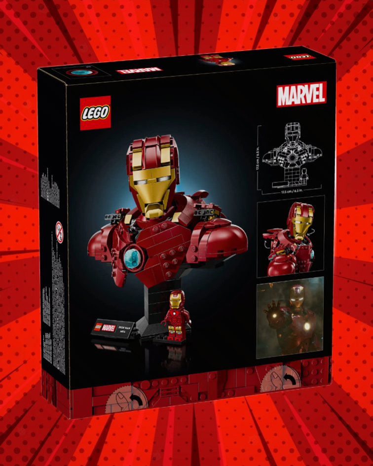 LEGO Marvel 76327 Iron Man MK4 Bust 