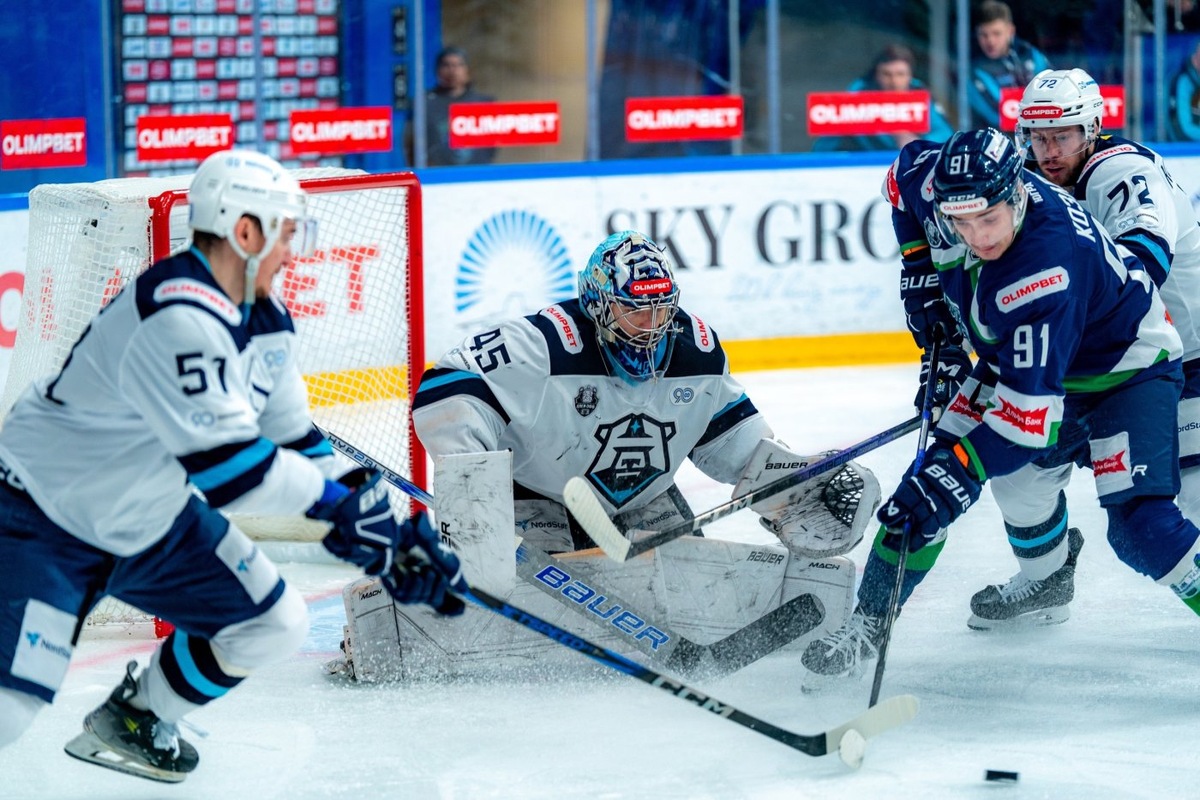   «Югра» вырвала победу у «Норильска» в первом матче четвертьфинала плей-офф в чемпионате ВХЛ