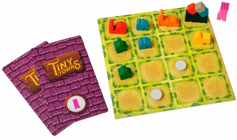 Игровое поле Tiny Towns