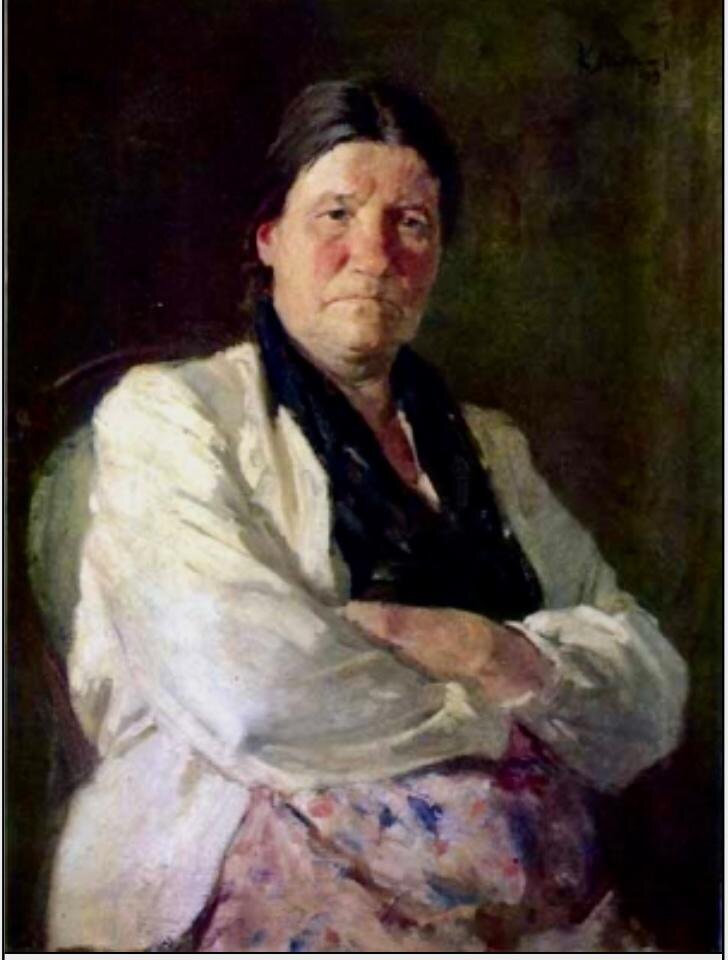 Константин Максимов. «Портрет матери». 1949