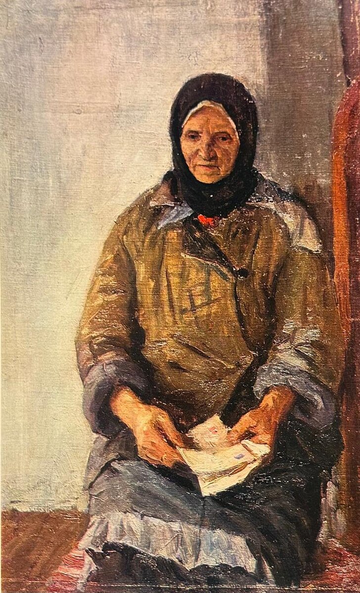 Сергей Ткачёв, Алексей Ткачёв. «Портрет матери». 1955