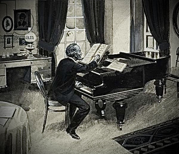 Чайковский за роялем
