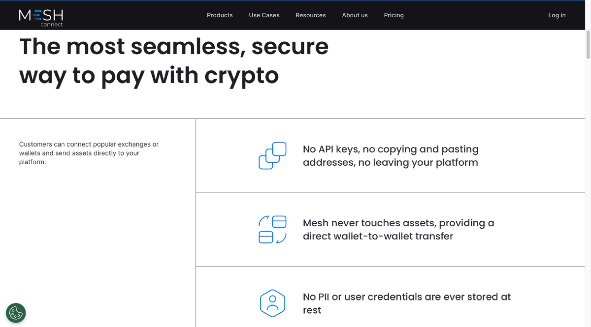 Официальный сайт Mesh