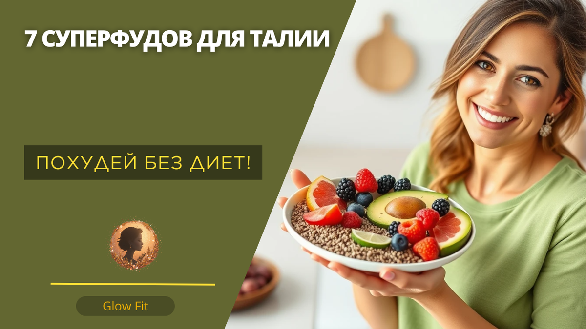 7 суперфудов, которые уберут 5 см с талии без диет