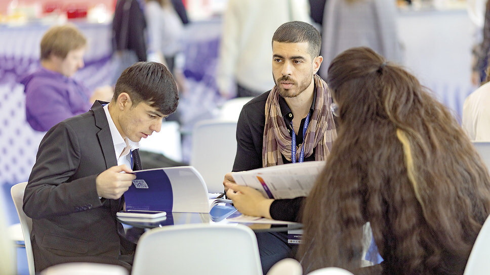 По итогам отбора 150 стартапов из более чем тысячи, получили возможность представить свои проекты на экспозиции Российского венчурного форума-2025..📷Фото: пресс-служба ИВФ РТ