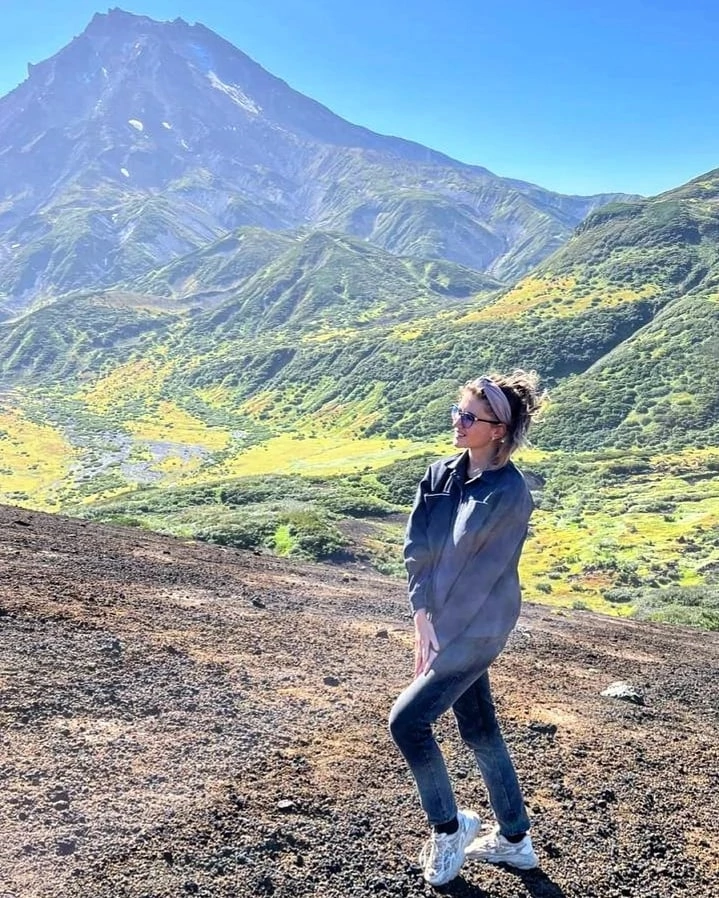 Вид на Вилючинский вулкан.