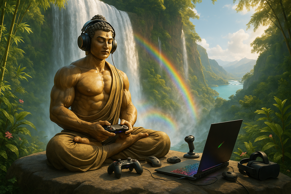 Будда избавляет от стресса