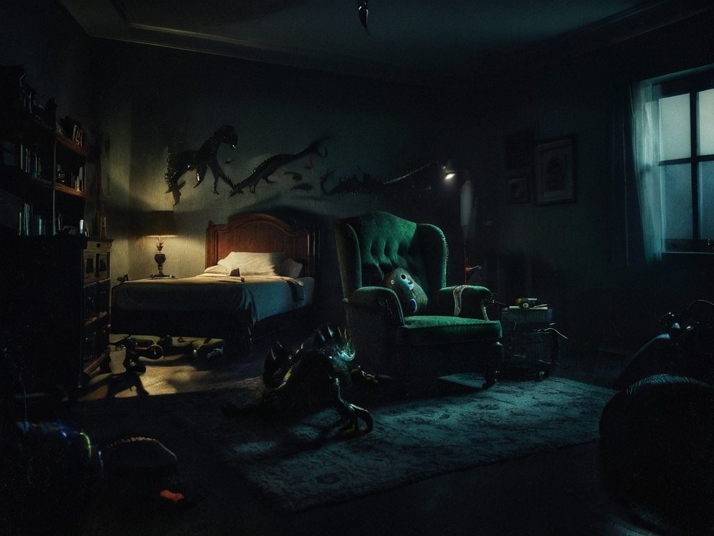 Я захожу в комнату — мою комнату, но из детства