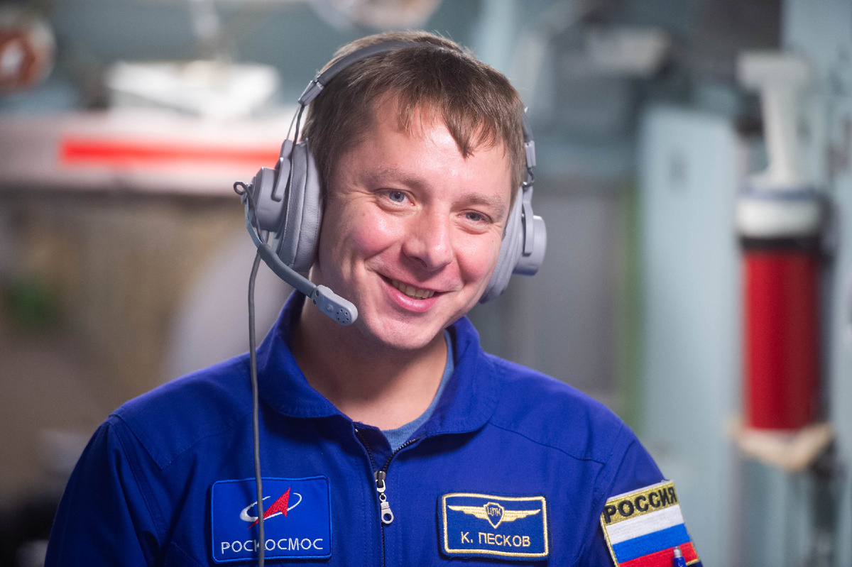 Кирилл Песков в Центре подготовки космонавтов
им. Ю.А. Гагарина. /Пресс-служба ЦПК. Фото Андрея Шелепина.