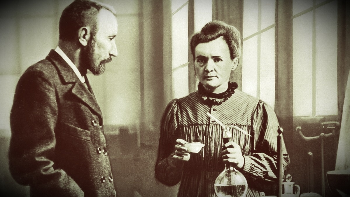 Пьер Кюри и Мария Кюри. Изображение взято с Яндекс картинок.