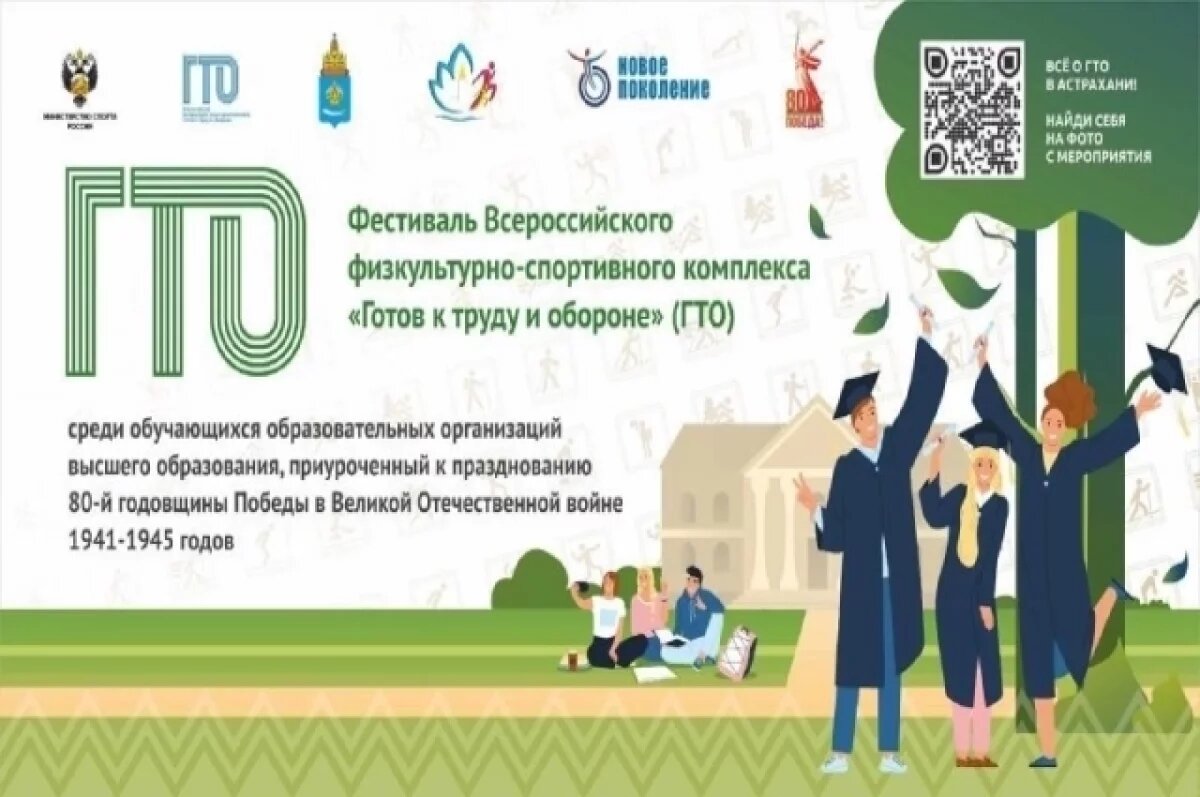   Астраханская молодежь готовится к Фестивалю ГТО