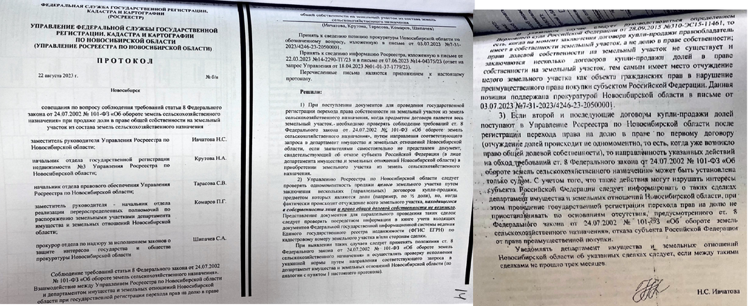 Наглядный пример "черного лебедя" по сделкам с землями сельскохозяйственного назначения