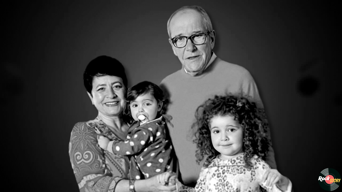 На фотографии: Эммануил Виторган с семьей 