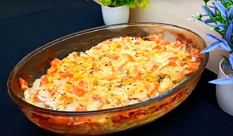 Самая вкусная и нежная запеканка из курицы или индейки с особым маринадом