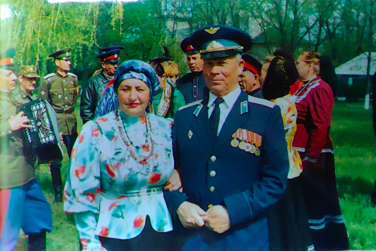 Галина Васильевна с супругом