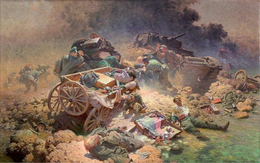 Юрий Волков. "Херсонесский тупик". 1951 г.