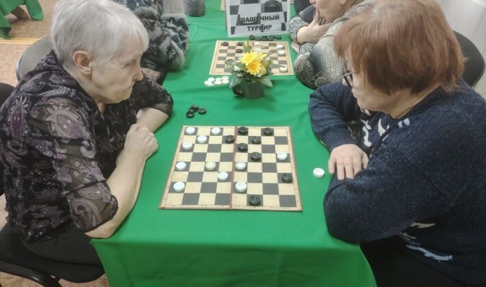 В Кричевском РЦСОНе прошел районный турнир по шашкам