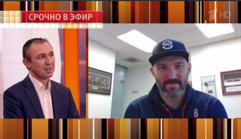    Оренбургский фермер Руслан Сагитов, который подарил Овечкину буренку, пообщался с кумиром Марина Шарт