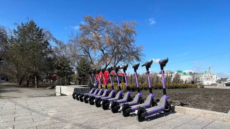     Самокаты «Юрент 2.0». Фото: Вера Тимофеева.