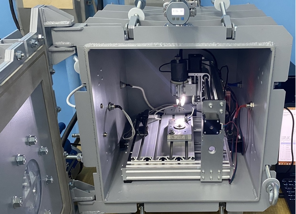 Герметичная камера, в которой формировали покрытие. Источник: Владимир Кошуро