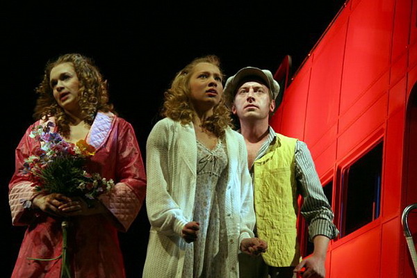 Ксения Теплова в театре.