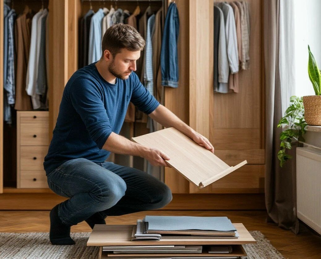 Купил я доски, купил гвозди, шурупы, какие-то крепления. Экономлю!