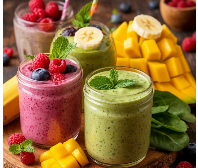 Смузи. В чем польза?! Варианты приготовления.