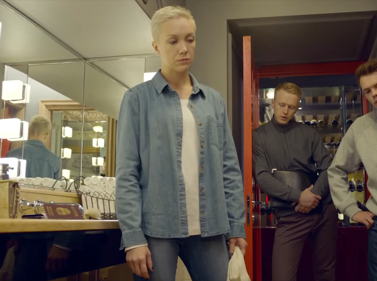 Скриншот сериала "Содержанки" 1 сезон, 1 серия, следователь Елена Широкова (Дарья Мороз) 