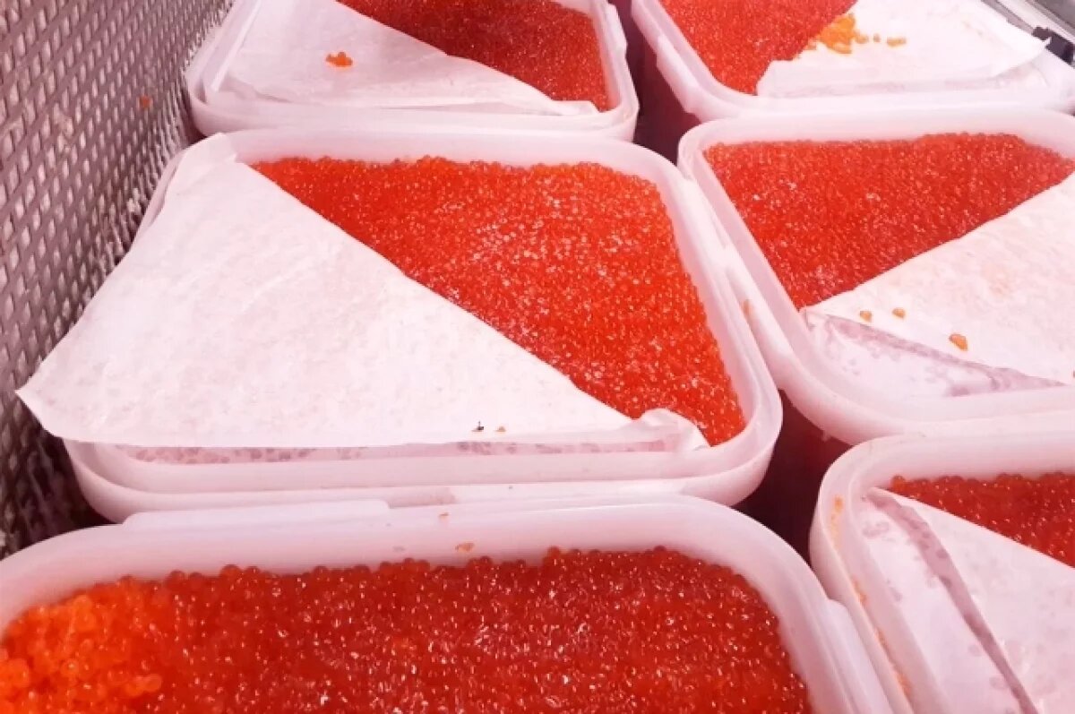    Госдума ввела лимит на вывоз красной икры из Хабаровского края