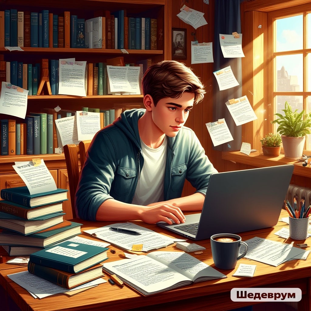 Картинка сгенерирована в Шедевруме