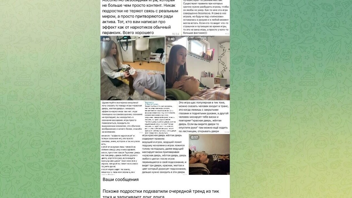     Источник: Скриншот Тг-канала Екатерины Мизулиной