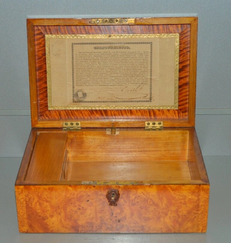    Секрет шкатулки знали только мастер и хозяин. Фото: Музей им. П.В. Алабина