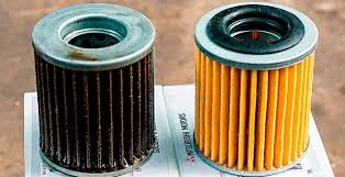 📷 Фото: масляный фильтр новый и старый