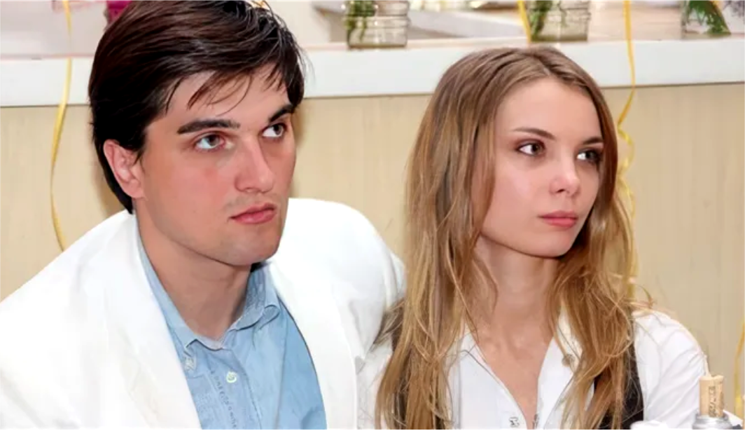 на фото Ольга Арнтгольц и Вахтанг Беридзе 