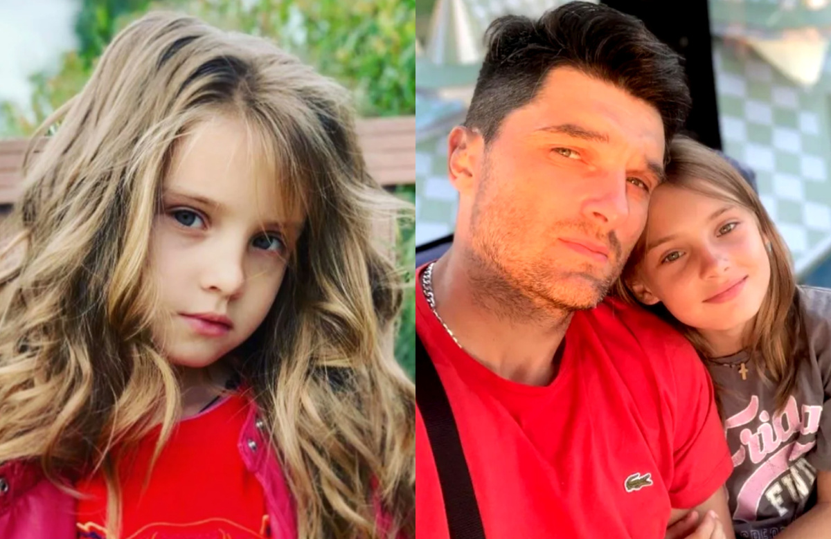 на фото Вахтанг Беридзе с дочерью Аней 