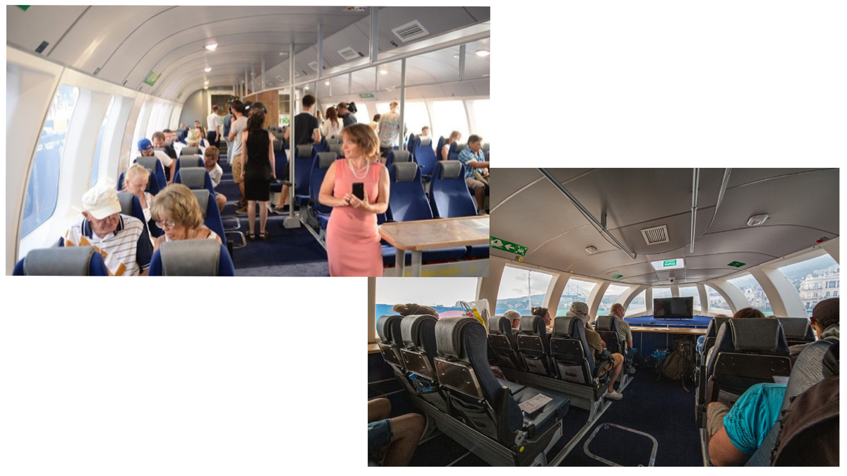 "Комета" внутри