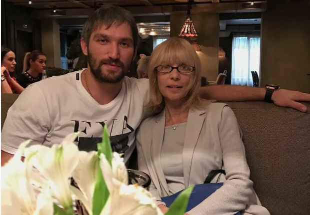Александр Овечкин и Вера Глаголева