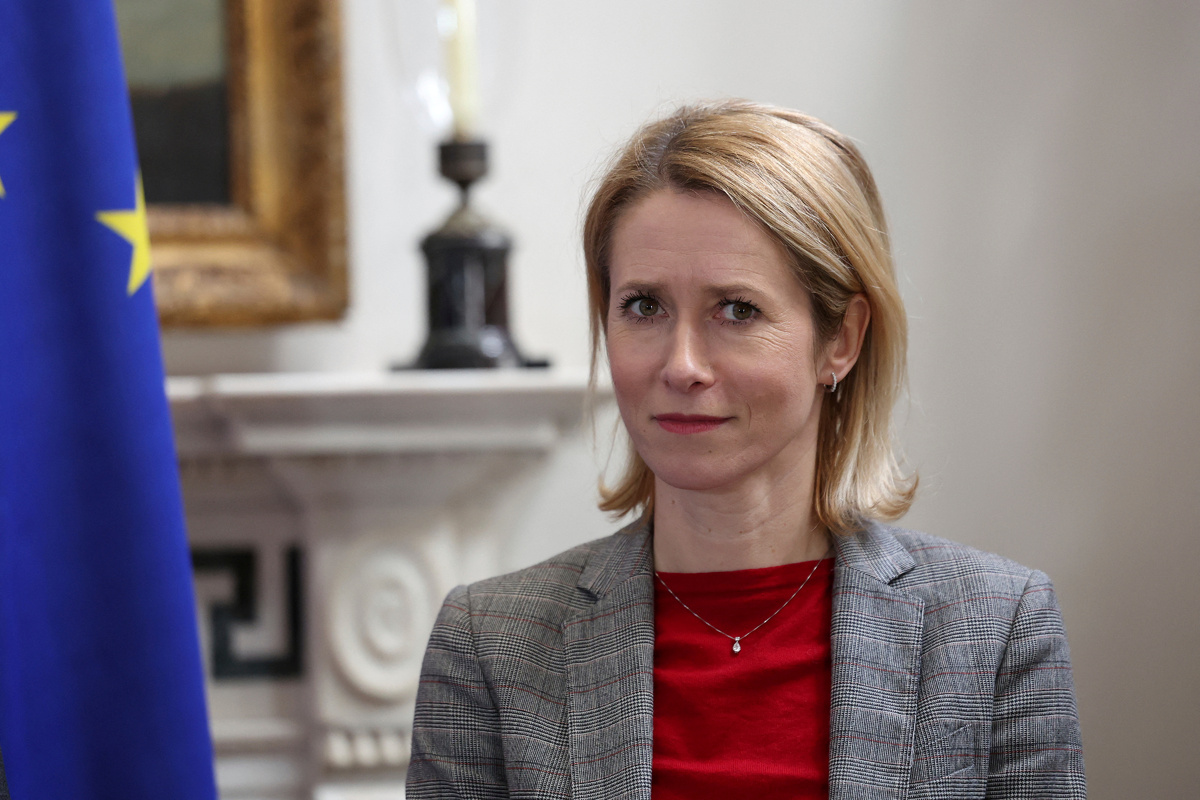 Глава евродипломатии Кая Каллас /Pool Photo via AP