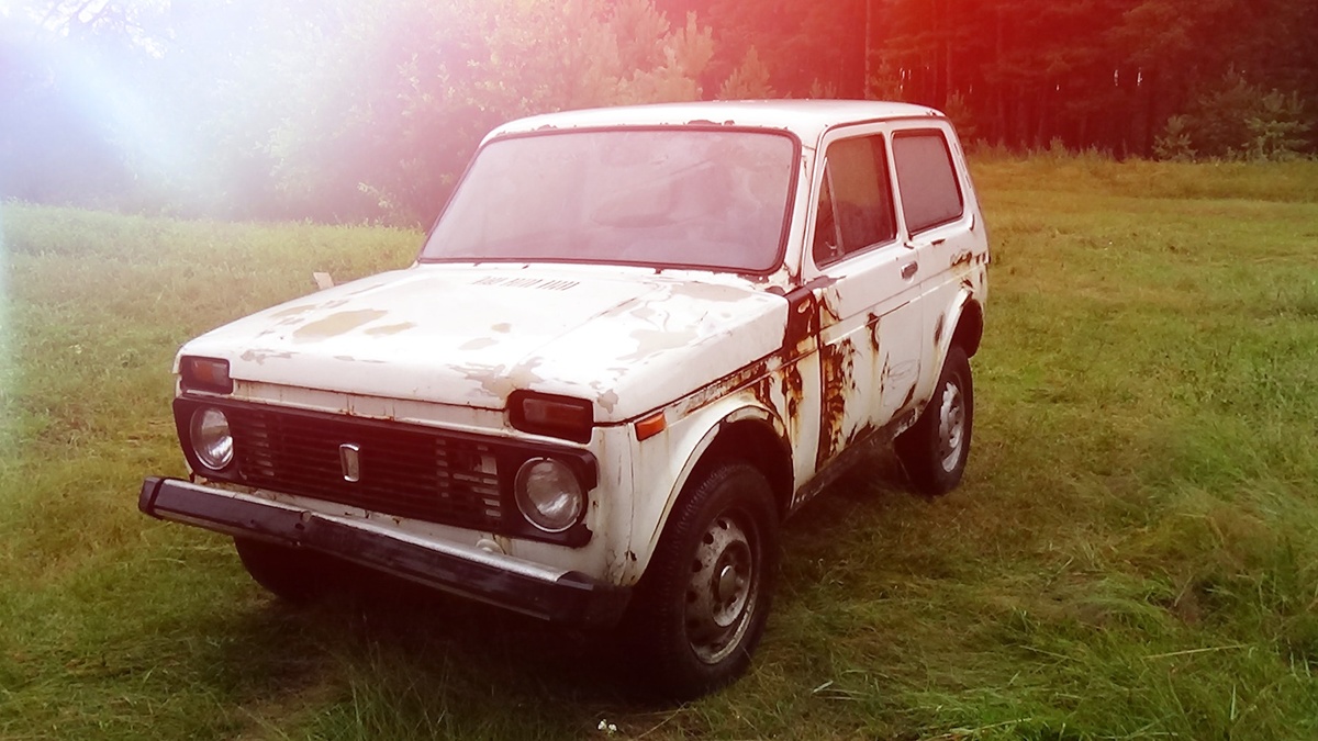 Нива в плохом состоянии