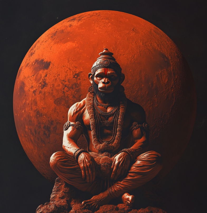 Хануман - воплощение энергии Марса