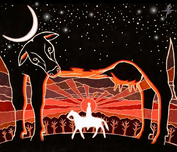 ВКонтакте Корова Земун (священная Небесная Корова) Была сотворена Родом на самой заре времён.