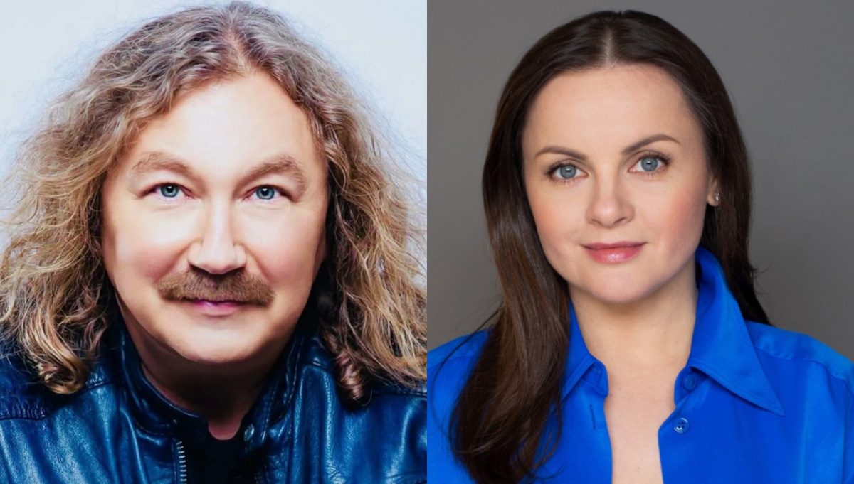 на фото Игорь Николаев и Юлия Проскурякова 