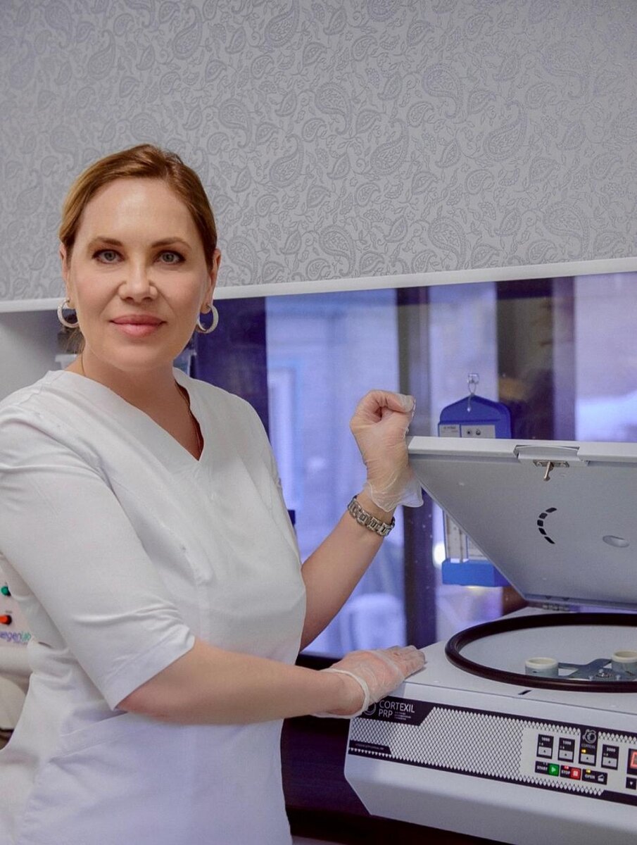 Подготовка к процедуре PRP терапии CORTEXIL