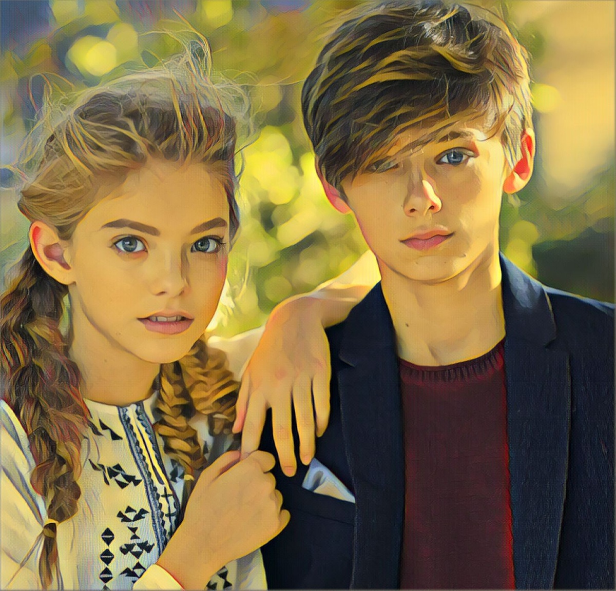 Таня и Виталик