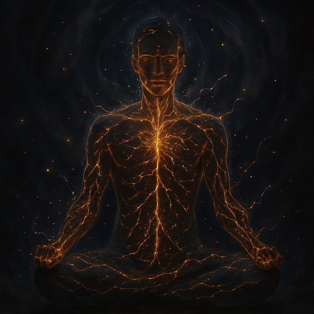 В суете и шуме ума мы почти перестаём его слышать. И забываем, что наш организм - это не просто "форма", это живая сеть, наполненная током.